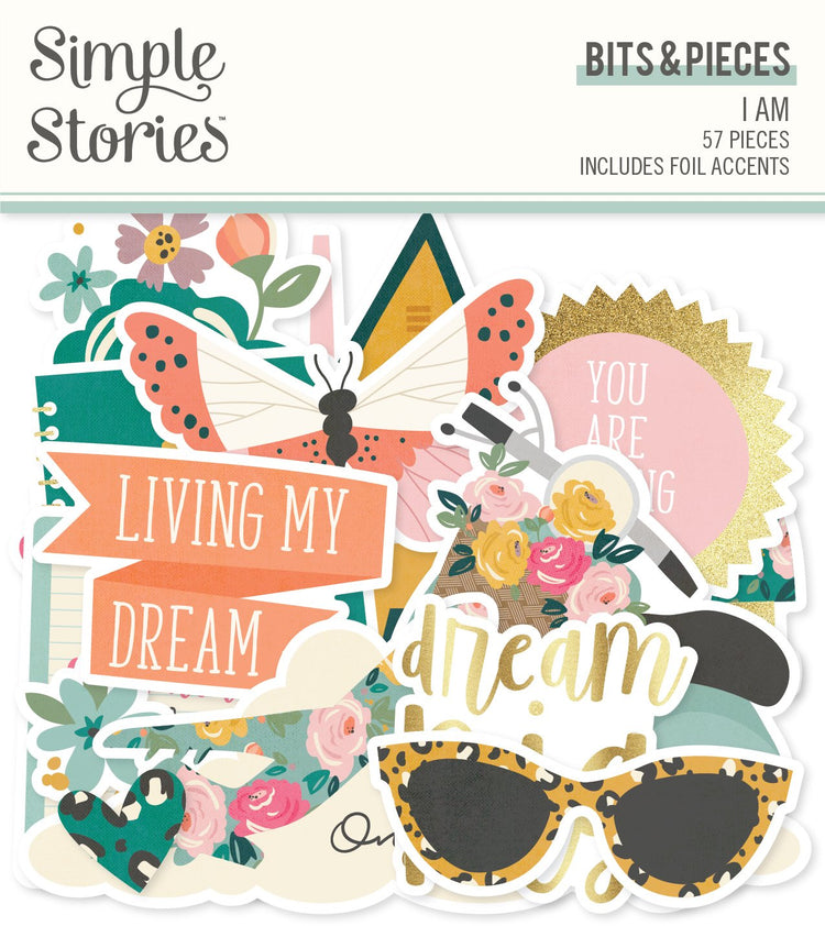 Simple Stories I Am Ephemera: Bits & Pieces