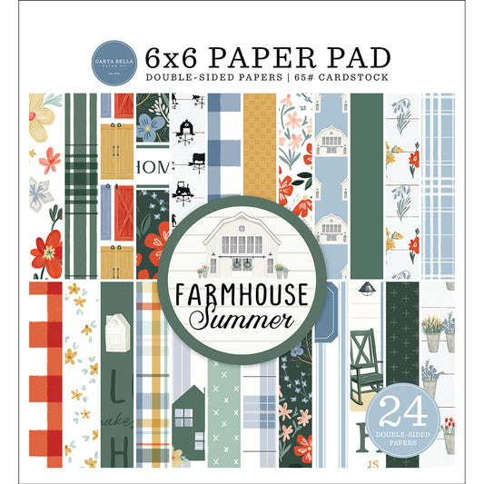 Farmhouse Summer 6x6 Paper Pad