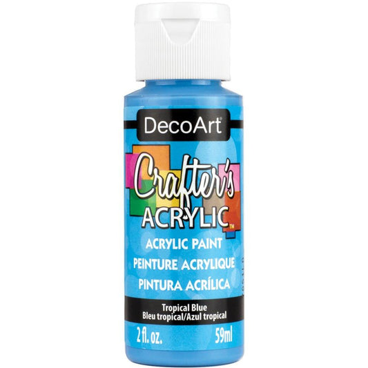 Acrylic All-Purpose Paint (2oz) - Tropical Blue