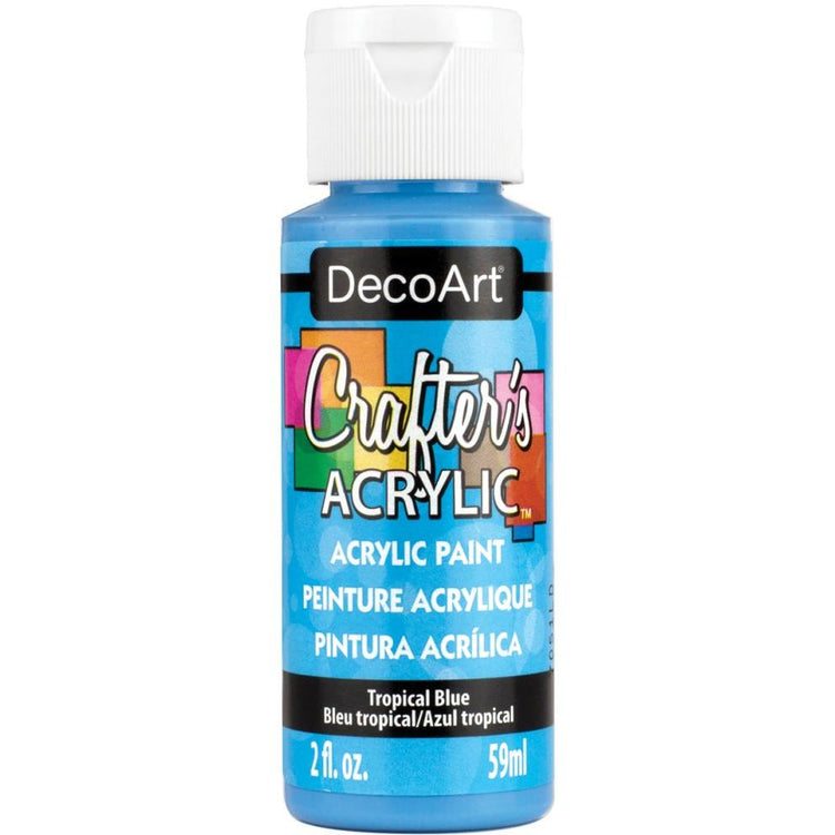 Acrylic All-Purpose Paint (2oz) - Tropical Blue