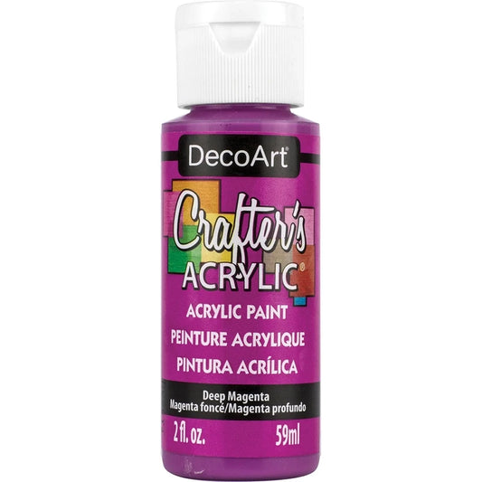 Acrylic All-Purpose Paint (2oz) - Deep Magenta