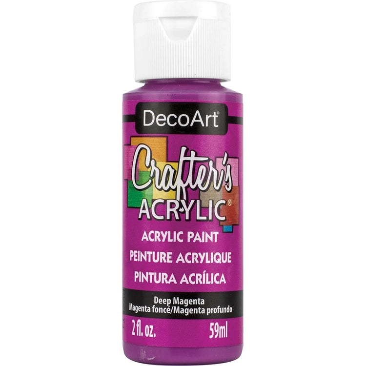 Acrylic All-Purpose Paint (2oz) - Deep Magenta