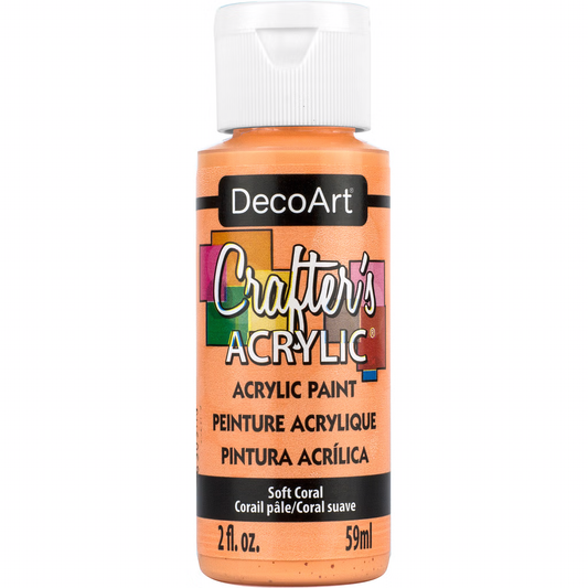 Acrylic All-Purpose Paint (2oz) - Soft Coral