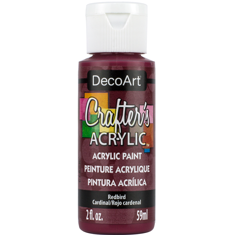 Acrylic All-Purpose Paint (2oz) - Redbird