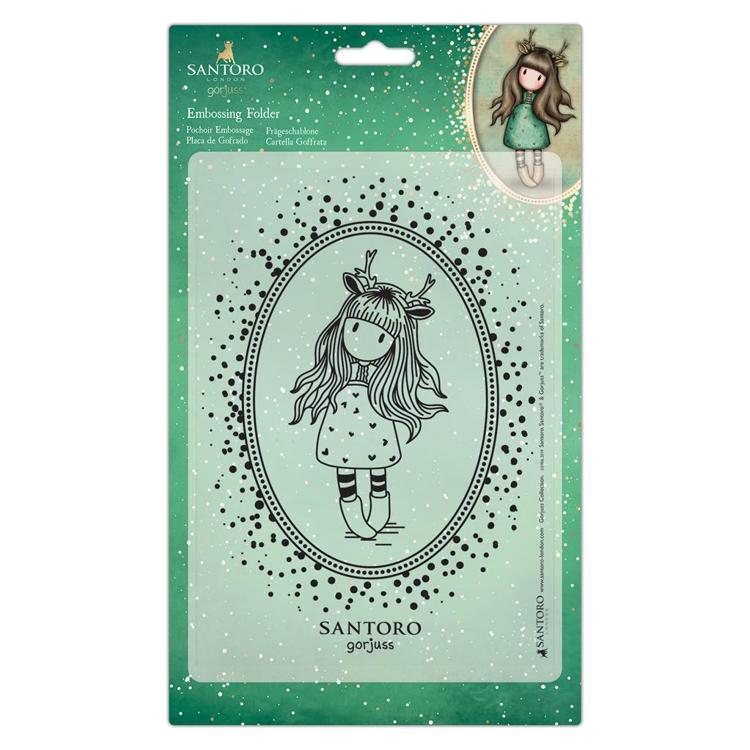 A5 Embossing Folder - Doe-Eyed