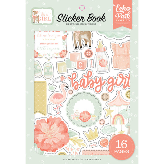 It's A Girl Sticker Book