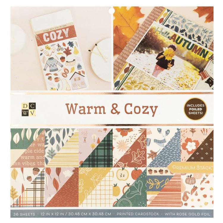 Warm & Cozy 12x12 Paper Pad