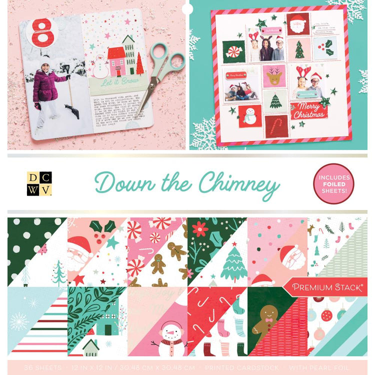 Down The Chimney 12x12 Paper Pad
