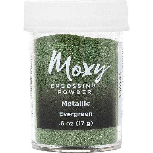 Moxy Metallic Evergreen Embossing Powder