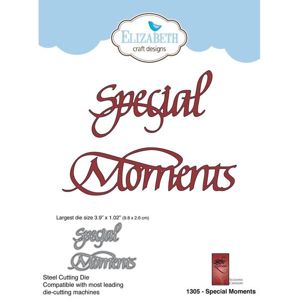 Elizabeth Craft Designs Special Moments Sentiment Dies