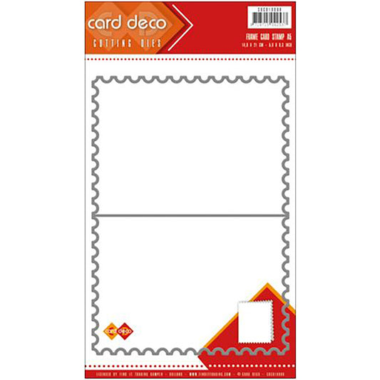 Find It Trading A5 Postage Stamp Card Deco Dies