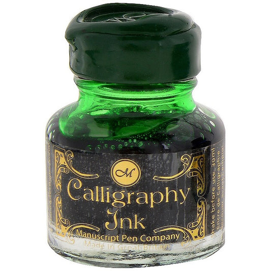 Manuscript Calligraphy Ink: Emerald