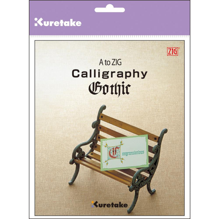 Kuretake A to Zig Calligraphy Book: Gothic