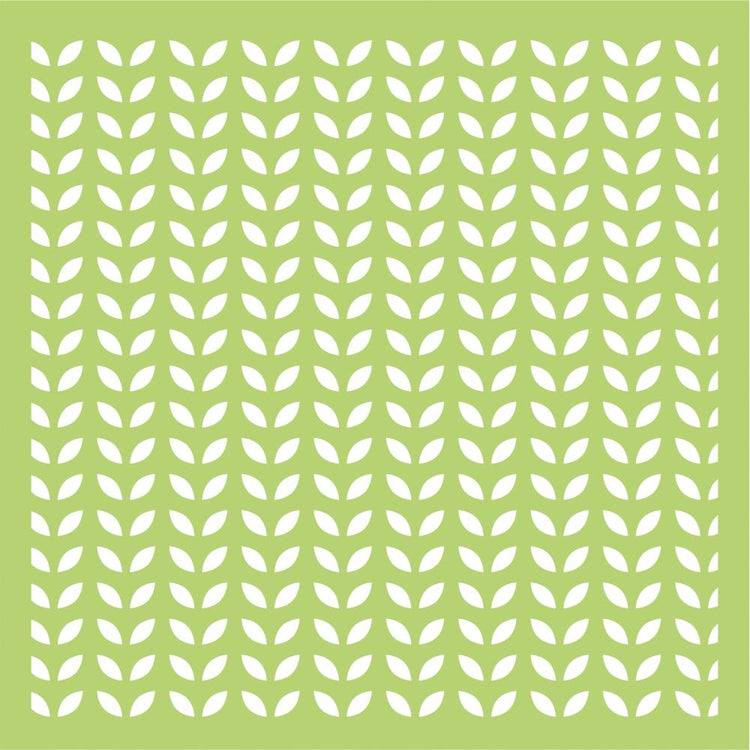 Kaisercraft Leafy 6x6 Stencil