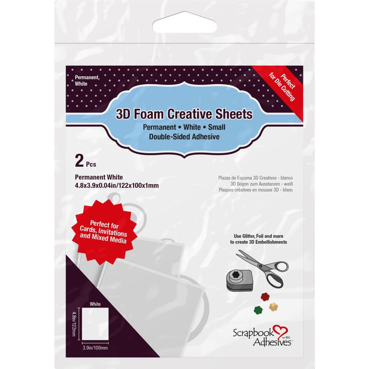 Scrapbook Adhesives 3D Foam Creative Sheets