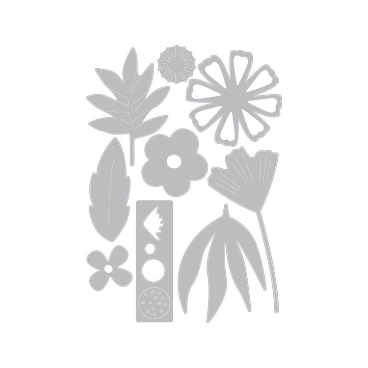 Free Style Florals Thinlits Dies