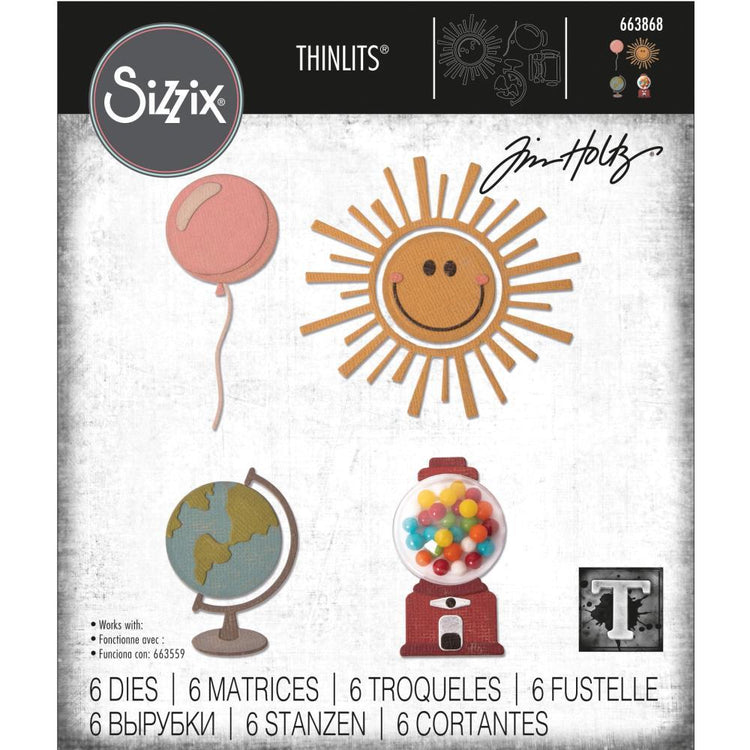 Tim Holtz Circle Play Thinlits Dies