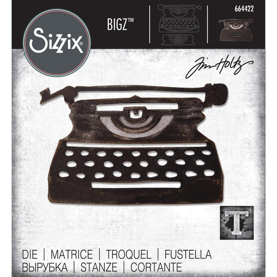 Sizzix Tim Holtz Retro Type Bigz Dies