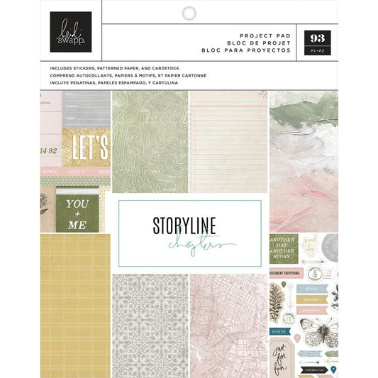 Heidi Swapp Storyline Chapters The Scrapbooker Project Pad