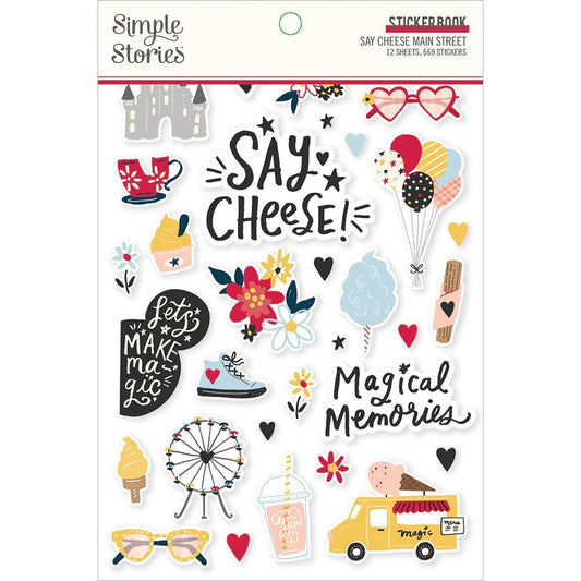 Say Cheese Main Street Sticker Book