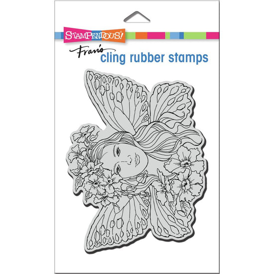 Stampendous Fairy Wings Cling Stamp Set