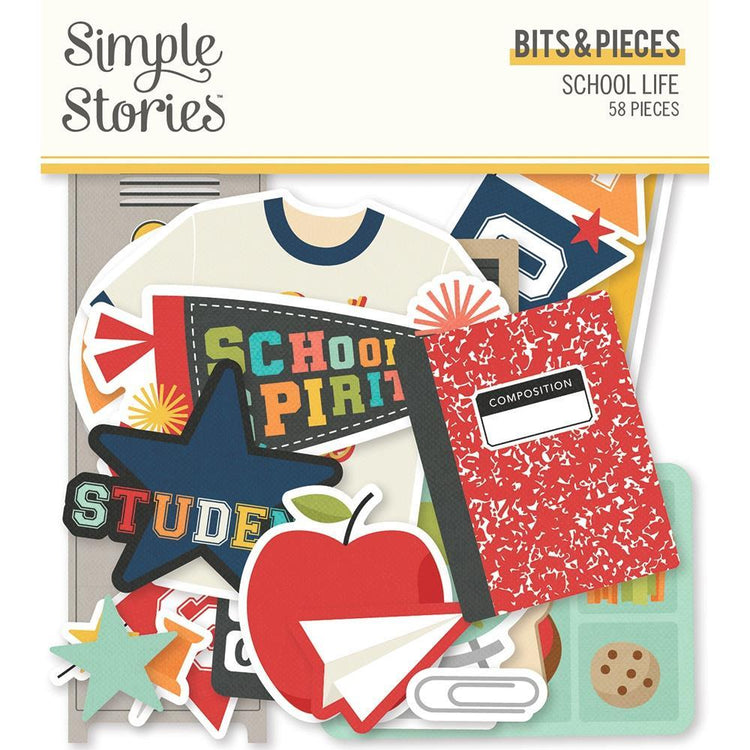 Simple Stories School Life Ephemera: Bits & Pieces