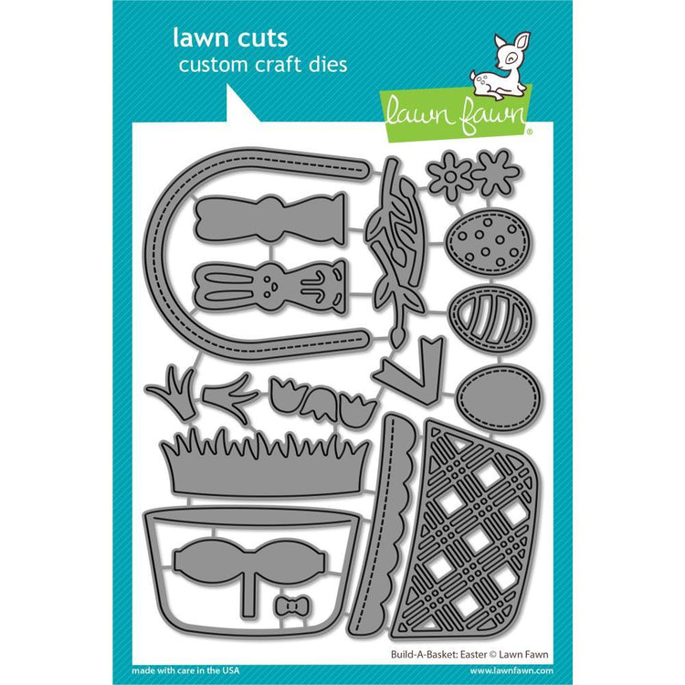 Lawn Fawn Build-A-Basket: Easter Lawn Cuts Dies