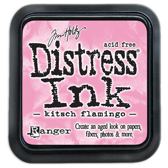 Ranger Tim Holtz Distress® Ink Pad: No. 04 Kitsch Flamingo
