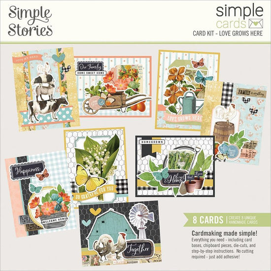 Simple Stories Simple Vintage Farmhouse Garden Simple Pages Card Kit
