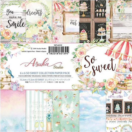 Asuka Studio So Sweet 6x6 Paper Pack