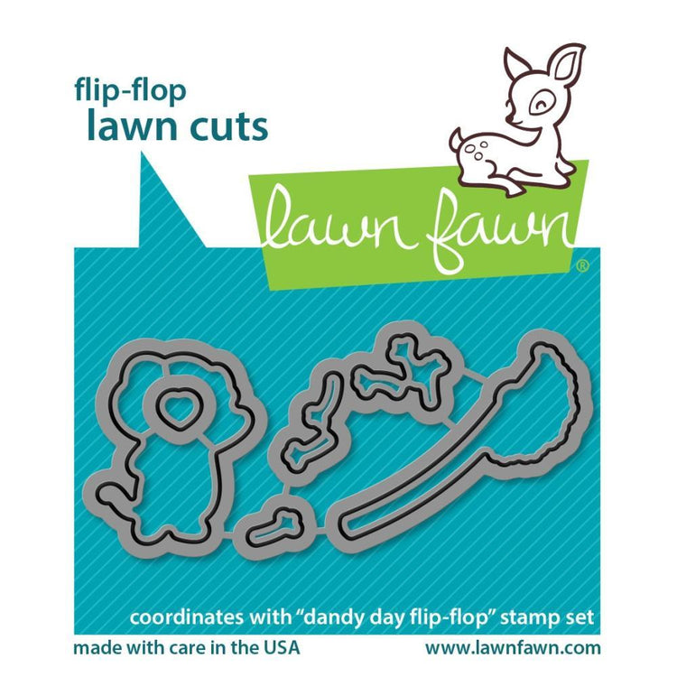 Lawn Fawn Dandy Day Flip-Flop Lawn Cuts