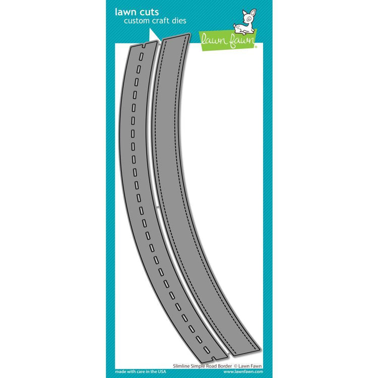 Lawn Fawn Slimline Simple Road Border Lawn Cuts