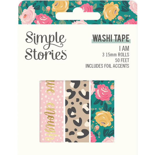 Simple Stories I Am Washi Tape Set