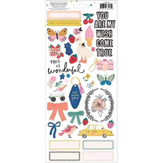 Maggie Holmes Sweet Story Cardstock Stickers