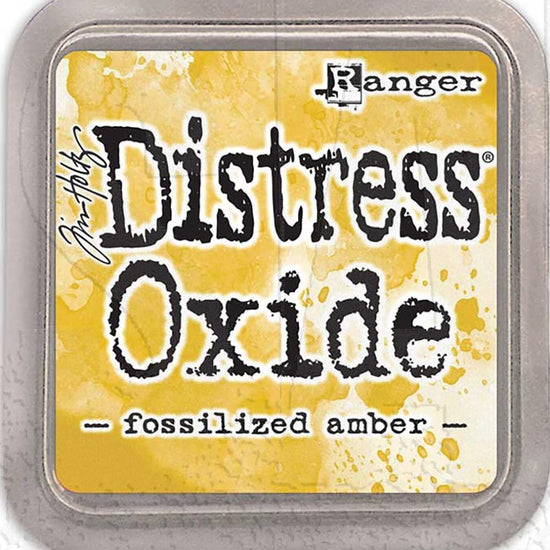 Ranger Tim Holtz Distress® Oxide Ink Pad: Fossilized Amber