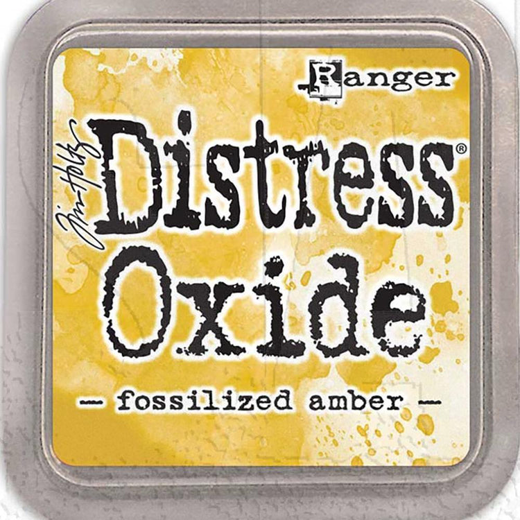 Ranger Tim Holtz Distress® Oxide Ink Pad: Fossilized Amber