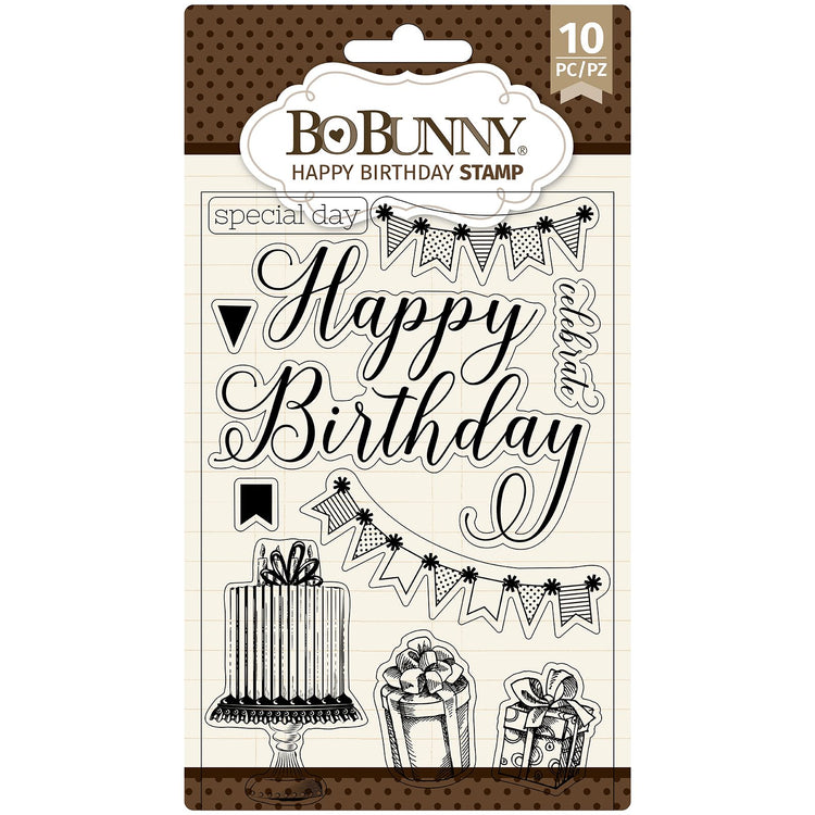 Birthday 4x6 Clear Stamps