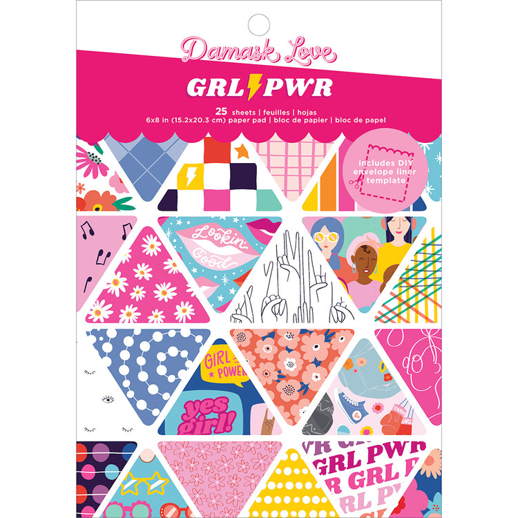 Damask Love Damask Love Girl Power 6x8 Paper Pad