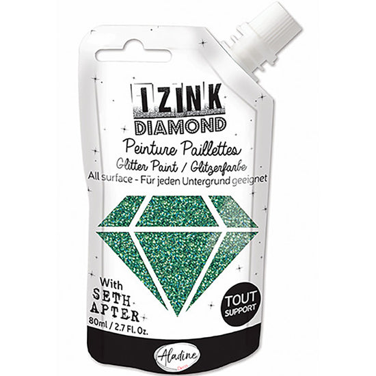 Aladine Izink Diamond Sparkle Paint: Bleu Azure