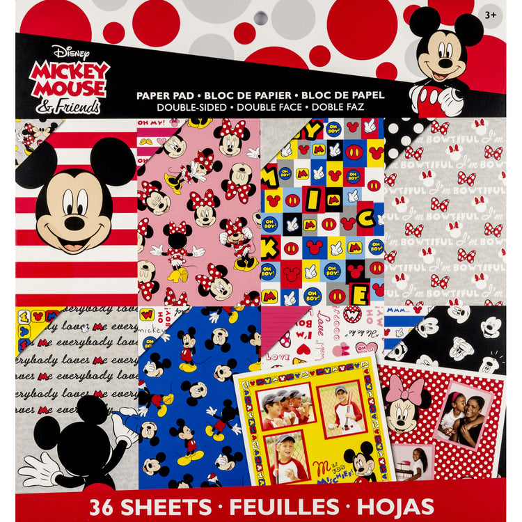 Mickey Mouse & Friends 12x12 Paper Pack