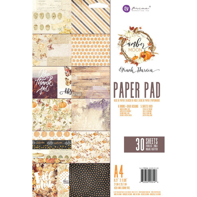 Prima Marketing Amber Moon A4 Paper Pad