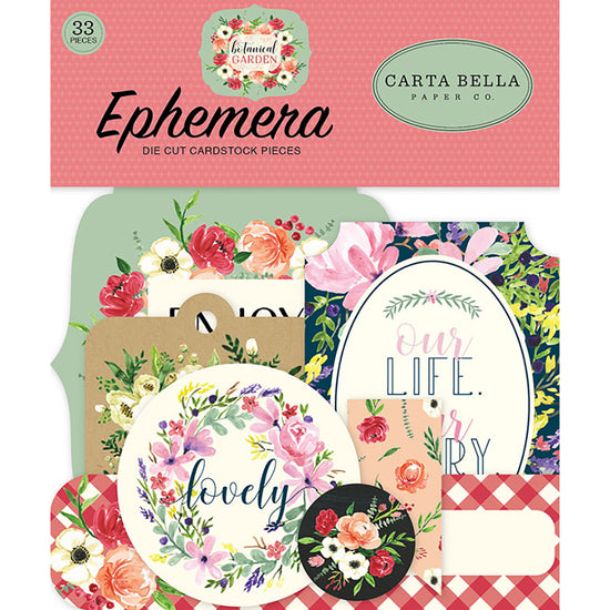 Carta Bella Botanical Garden Icons Ephemera