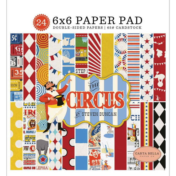 Carta Bella Circus 6x6 Paper Pad