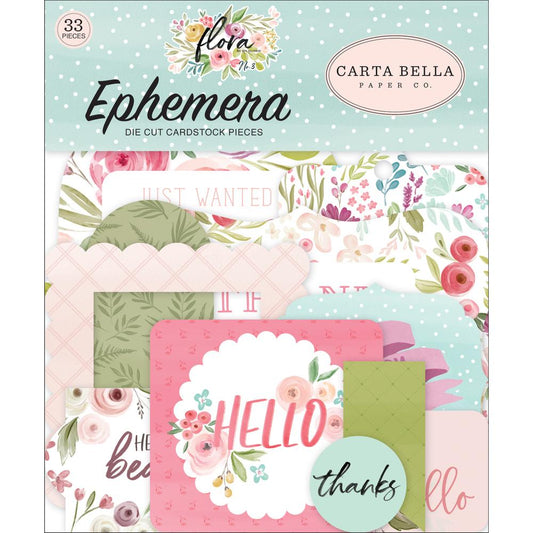 Carta Bella Flora No. 3 Icons Ephemera