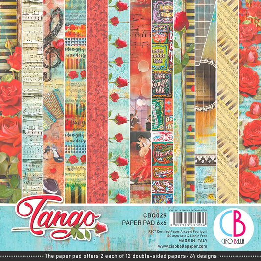 Ciao Bella 6x6 Paper Pack Tango