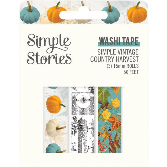 Simple Stories Simple Vintage Country Harvest Washi Tape Set