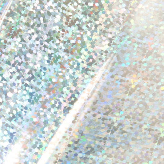 Couture Creations GoPress and Foil Silver Iridescent Sequin Pattern Foil