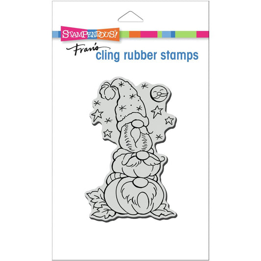 Gnome Patch Cling Stamp