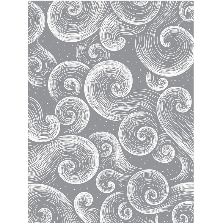 Spellbinders Wind & Water Embossing Folder