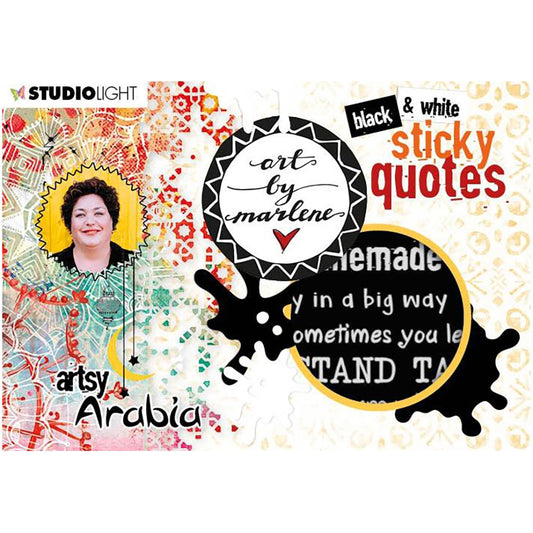Art by Marlene Mini Sticker Book - Artsy Arabia